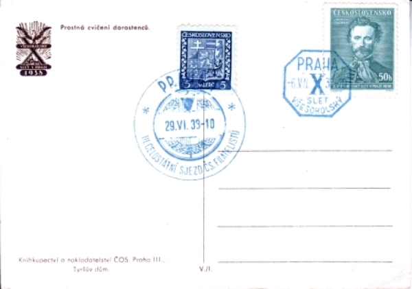 Prostná cvičení dorostenců 1939 95 001 CZ ● - Sport